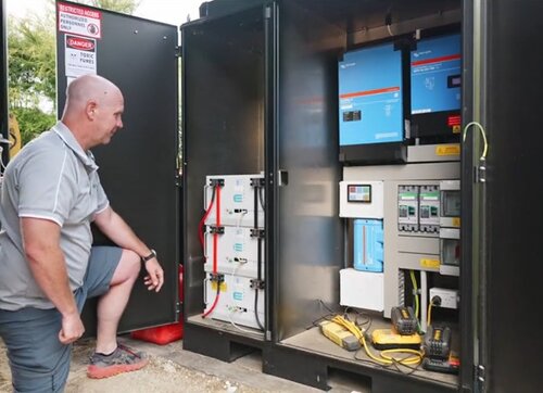 Solar Battery Enclosure