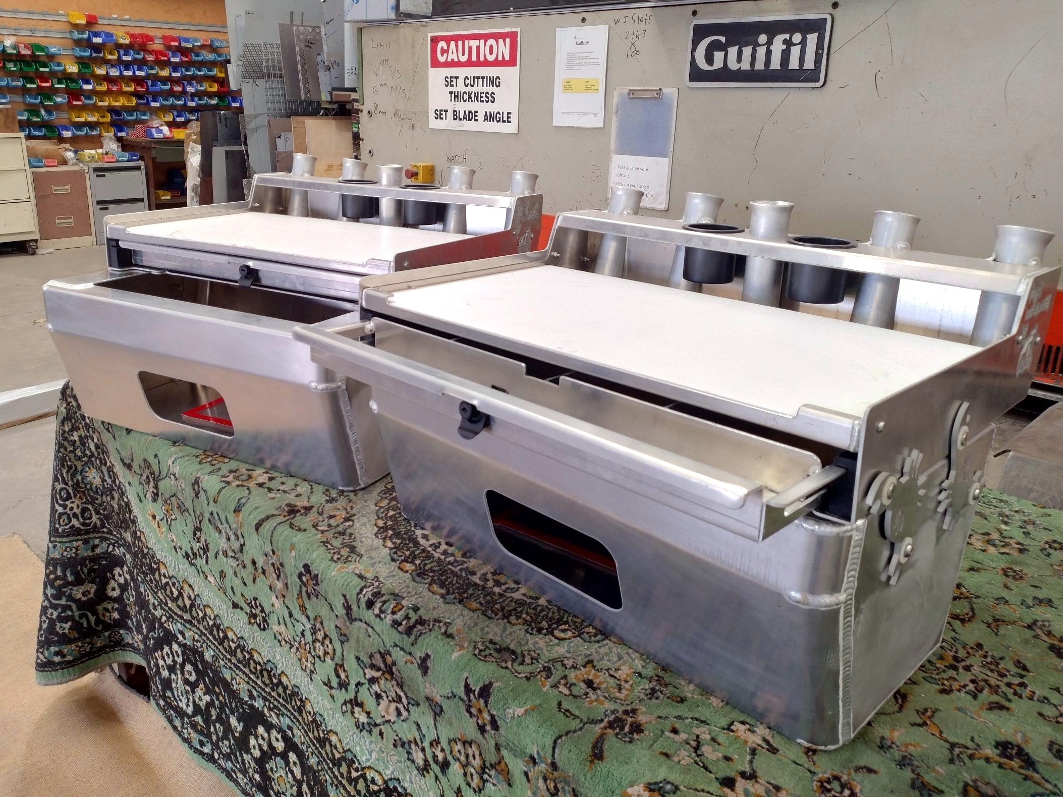 Marine bait station manufactured by ORCA Engineering and Marine