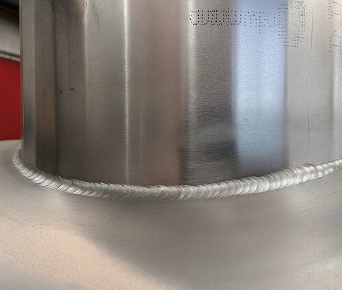 TIG welding process at ORCA Engineering showing precision joining of metal components